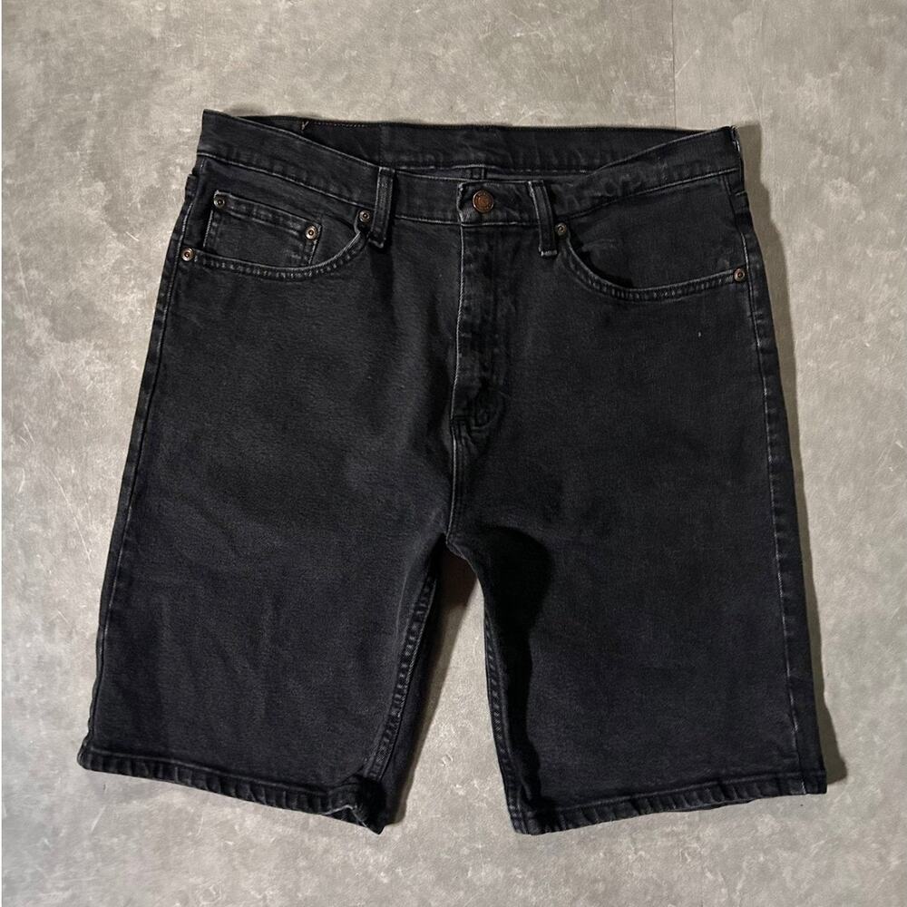 2000's Vintage Wrangler Black Jorts -34W